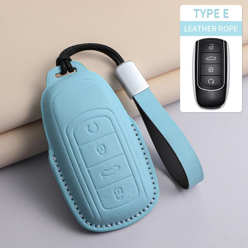 

For Chery Exeed Omoda 5 Tiggo 8 Pro 9 Arrizo 5Plus Tiggo 3 5X Plus Jaecoo J7 8 Txl Cars Key Case Cover Shell Keychain Protector