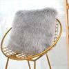 Nordic Australian Long Plush Faux Wool Cushion - Cute Girls' Bedside/Sofa Back Pillow Cover (Insert Not Included)