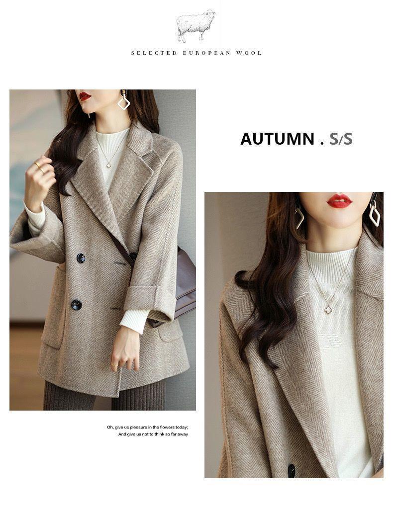 Korean Style Woolen Coat for Women - 2025 Winter Fashion, Loose and Slimming, Chic and Versatile Outerwear