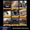 Porsche Cayenne Stainless Steel Rear Trunk Anti-Collision Trim Strip