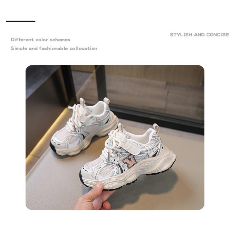 Children's Sports Shoes Spring and Autumn New Boys Shoes Girls Air Net Surface Cuhk Children Running Shoes