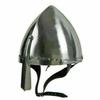 Casco Normano de Acero de Calibre 18 Medieval Armadura Vikinga
