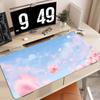 Mousepads Kawaii Anime design Mouse Pad Colorful Clouds Pink Computer Desk Mat Rubber Carpet pc Gaming mat maus pad