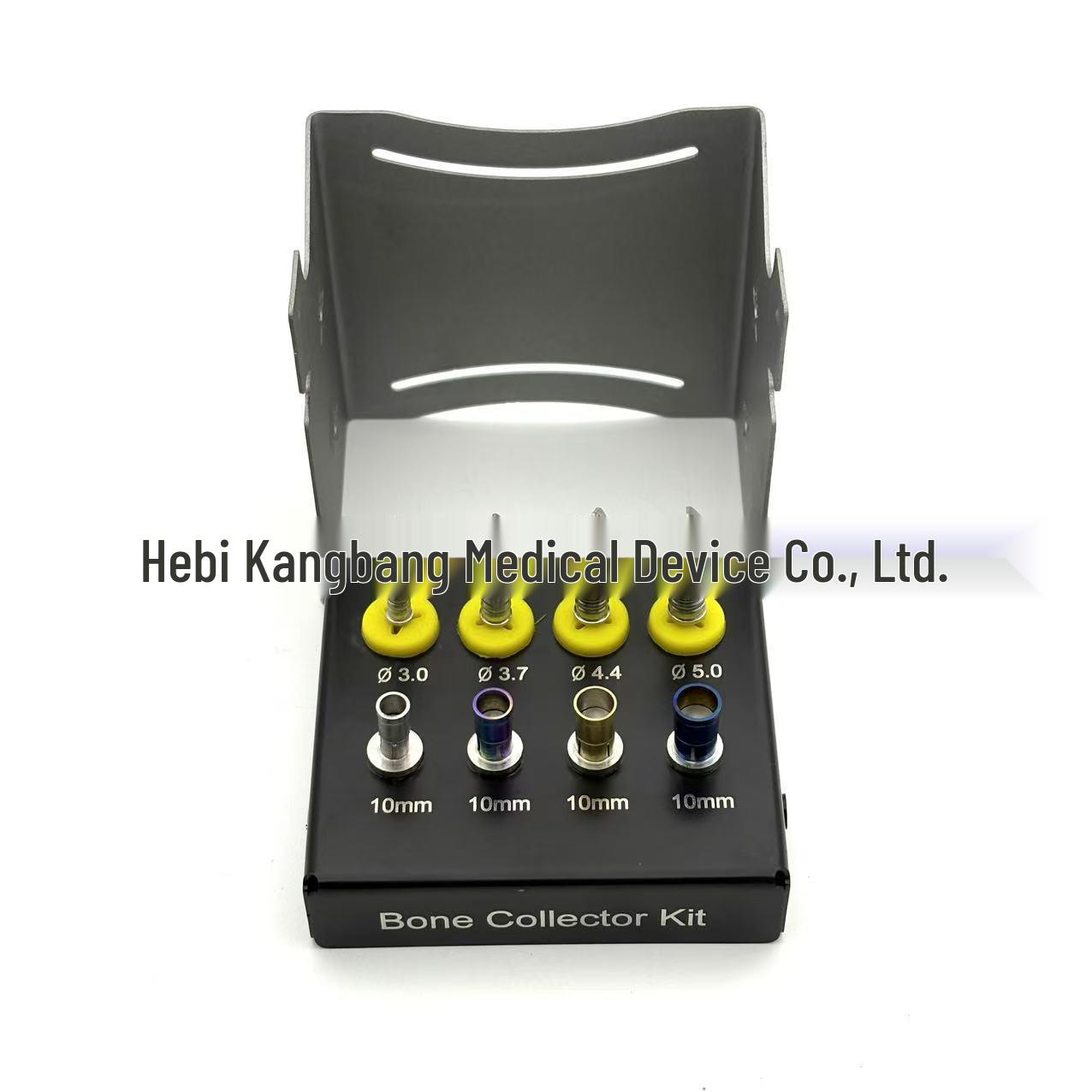 Maxillary Sinus Lift & Bone Compaction Drill Set with Stop Ring for Oral Procedures