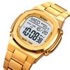 Skmei Steel Strap Mens LED Digital Watches Original Brand Waterproof Sports Wristwatch Fashion Multifunctional Dual Time