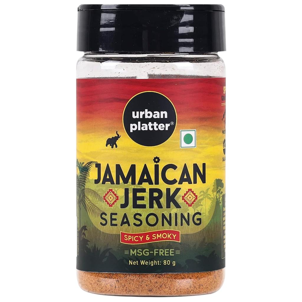 Urban Platter Condiment Jamaican Jerk, 80g (Amestec Caraibean Îndrăzneț și Picant | Perfect pentru Marinade, Grătar și Fripturi)