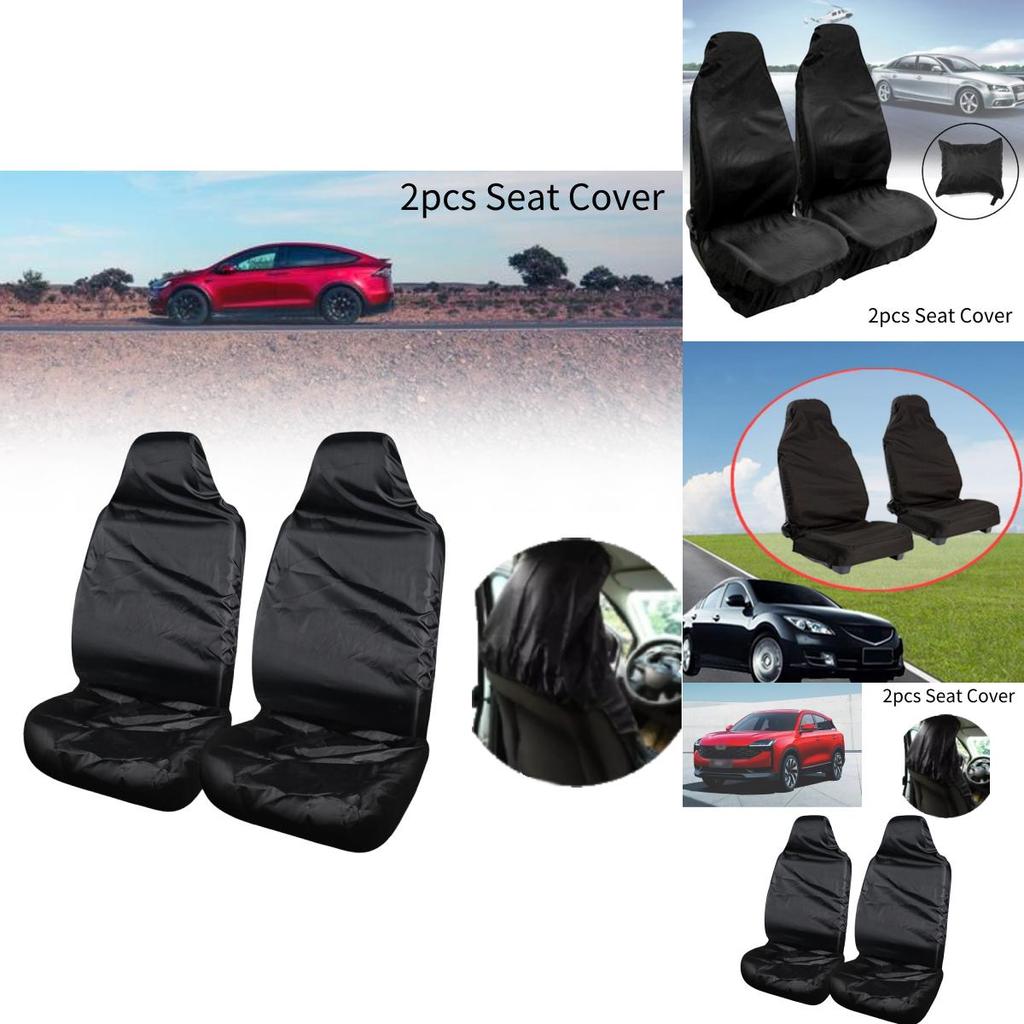 Premium Black Oxford Cloth Waterproof Car Seat Covers For All Seasons Durable And Stylish