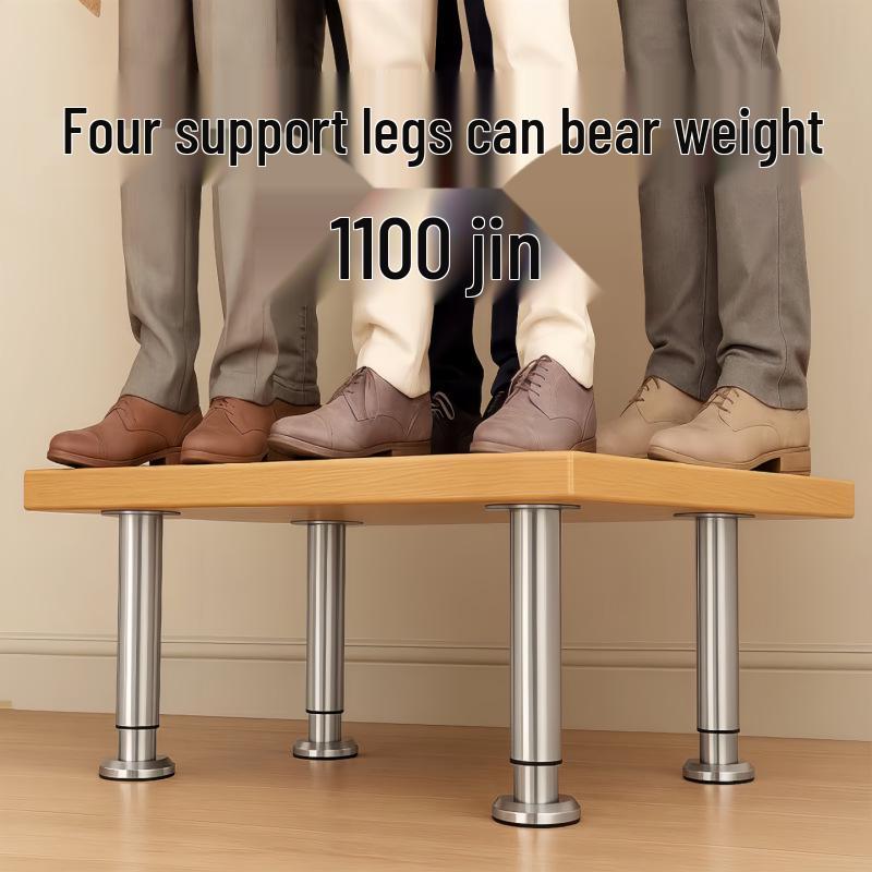 Adjustable Stainless Steel Legs for Sofa, TV Cabinet, Coffee Table, Bathroom Cabinet, and Bed.