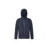 Letter Print Hooded Fitness Cotton Jacket Men Jacket Royal-Blue A11M411904F-NV
