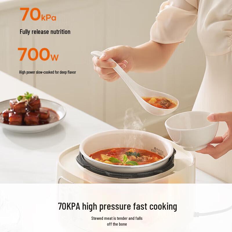 Joyoung Y-30H25 3L Multi-function Electric Pressure Cooker CN Plug (adapter Included)