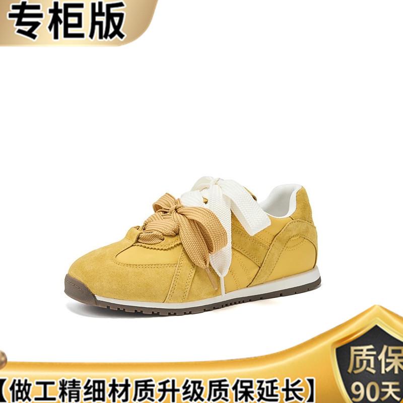 

Soft leather version~ Soft sole German training shoes women s 2025 spring new versatile casual breathable gutter bottom Forrest Gump shoes sports sh 40