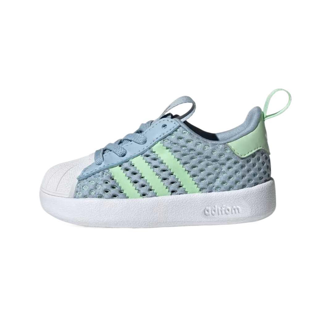 adidas adiFOM Superstar 360 I Wonder Blue Green Baby Sneakers Supplier-Colour Cloud-White JH7472