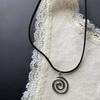 Goth Stainless Steel Swirl Hoop Earrings Korean Cute Punk Fashion Accessories for Women