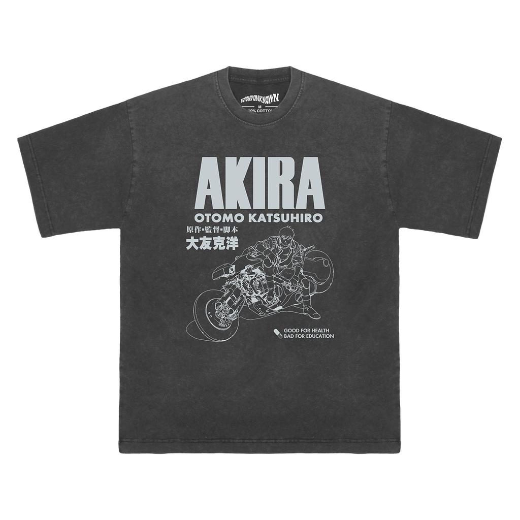 Akira TShirt Otomo Katsuhiro Memories METROPOLIS Japanese Anime Cotton Mens Women Long Short Sleeves Washed Cotten Mens Shirt