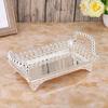 Iron Metal Fruit Tray Handmade Snack Storage Tray European Style Afternoon Tea Plate  Cake