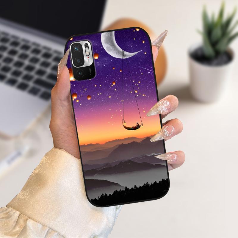 Cases For Redmi Note 10 JE 10JE Stylish Printing Soft TPU Silicone Phone Cover For Redmi Note10 4G 5G Case 10S Protective Fundas