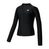 Arena Women S 365 Regular Fit Zip Up raSh Guard  A5bl1qr42 Blk 