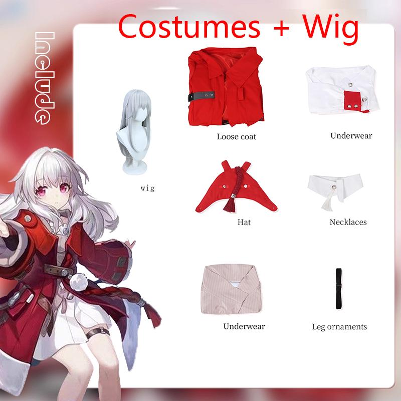 Ysir Collapse Star Dome Railway Cosplay Clothing Clara Full Set of Cos Clothing Game Clothing