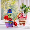Pirate Theme Spongebob Patrick Squidward Mr Krabs Plush Toys Cartoon Anime Stuffed Dolls For Fans Birthday Gift Collectibles