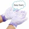2pairs Bath For Peeling Exfoliating Mitt Glove For Shower Scrub Gloves Resistance Body Massage Sponge Wash Skin Moisturizing SPA Foam
