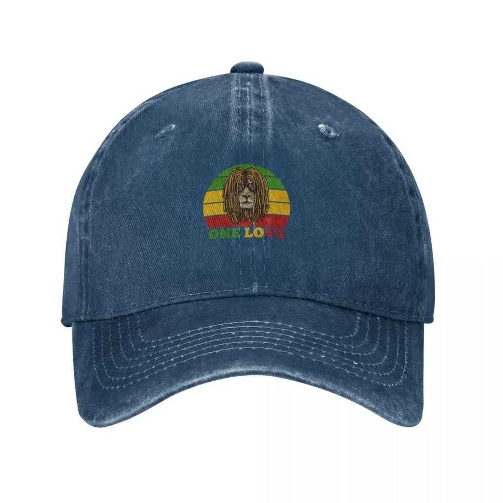 Lion Dreadlocks, Rasta Love, Rastafarian Baseball Cap Beach Hat Hats for Men Sun Caps Caps Male Women's