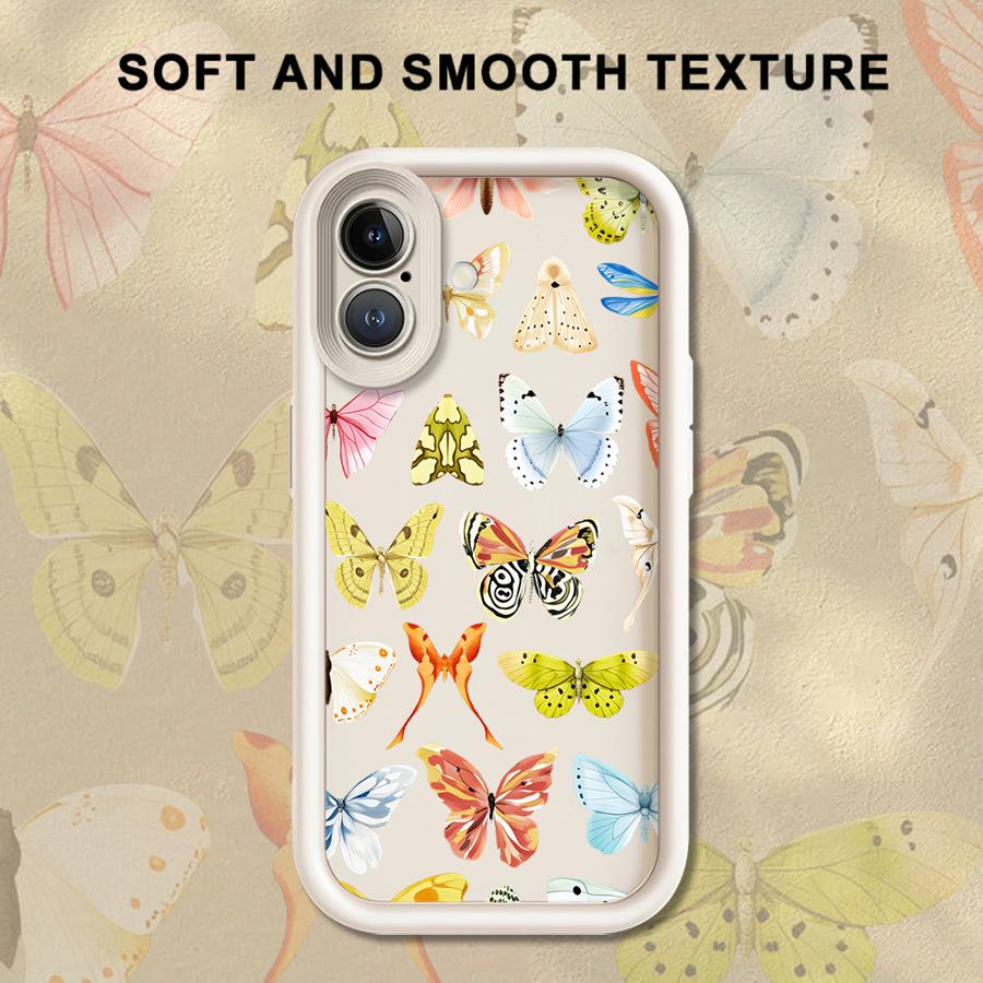 Phone Cover Case for iPhone 17 Pro Max 14 Air 15 Plus 12 Pro 16 17e 13 11 Cartoon Animals