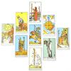 Russian Tarot Cards Party Playing Games Fate Divination Board Game With Paper Instruction,Perfect For Christmas and New Year
