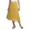 Floral Printed Pure Georgette Skirt Designer Casual Wear Ethnic Middi Skirt