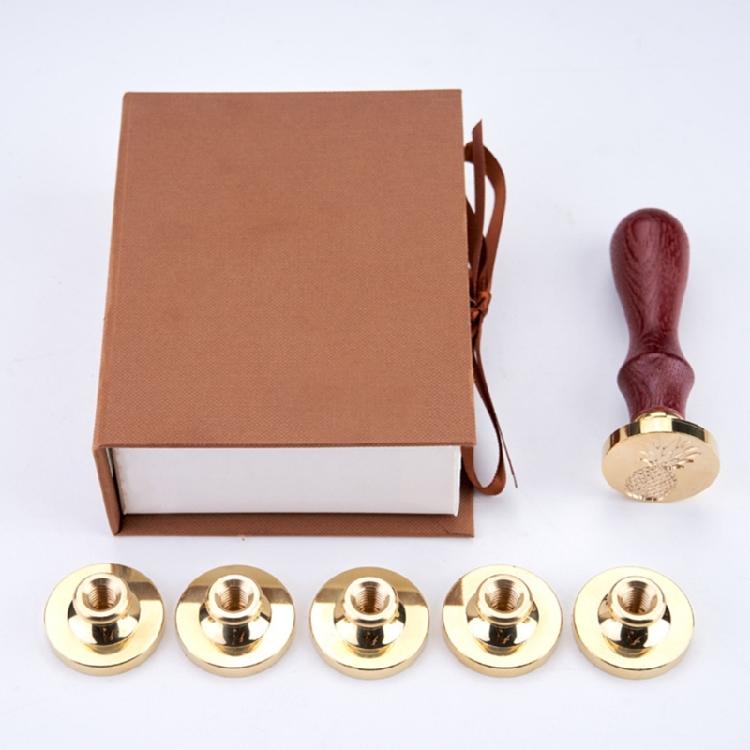 Replaceable Sealing Stamp Head for Scrapbooking Sealing Stamp Head Replacement for Invitation Envelope Embellishments