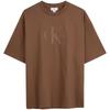 T-Shirts Men's Crew Neck Moderate Straight Fit 40EM290