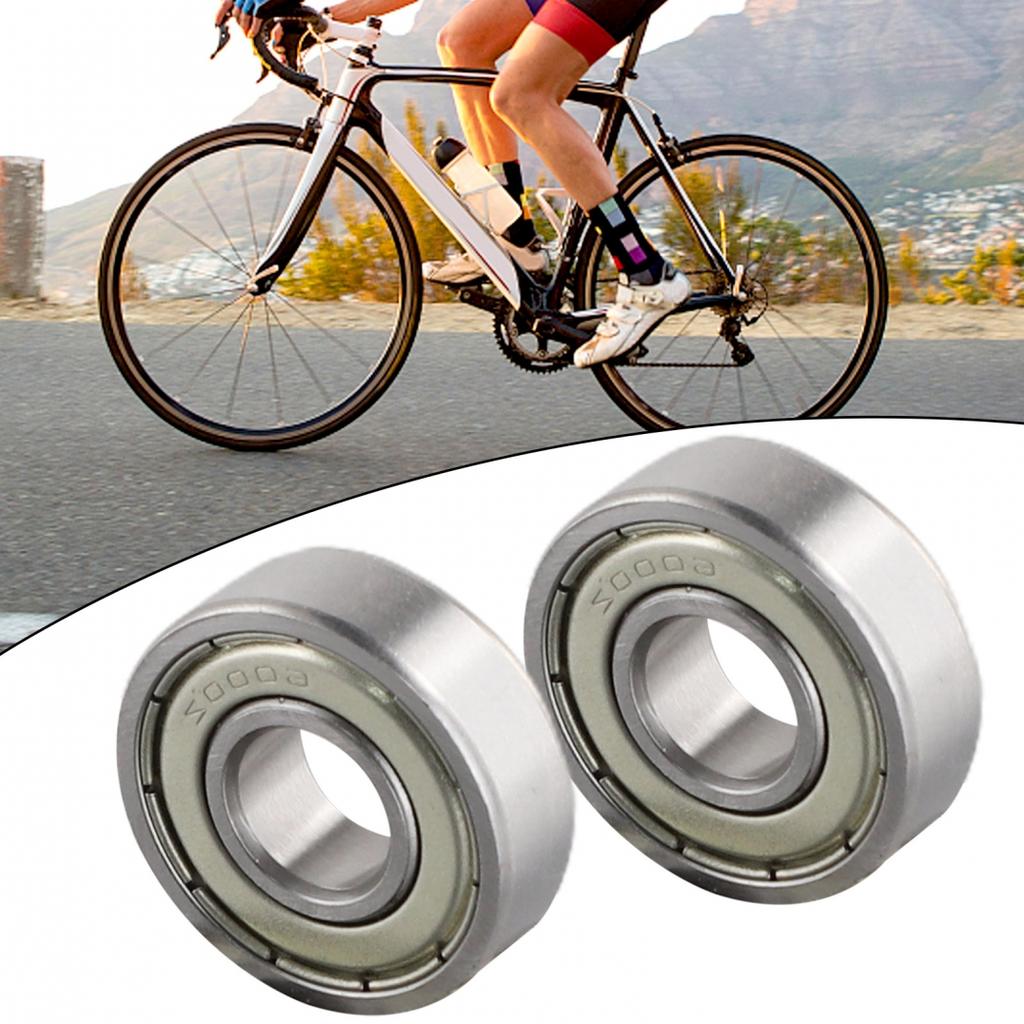Pair of High Quality Bicycle Wheel Hub Bearings 6000ZZ 60002RS 10x26x8mm