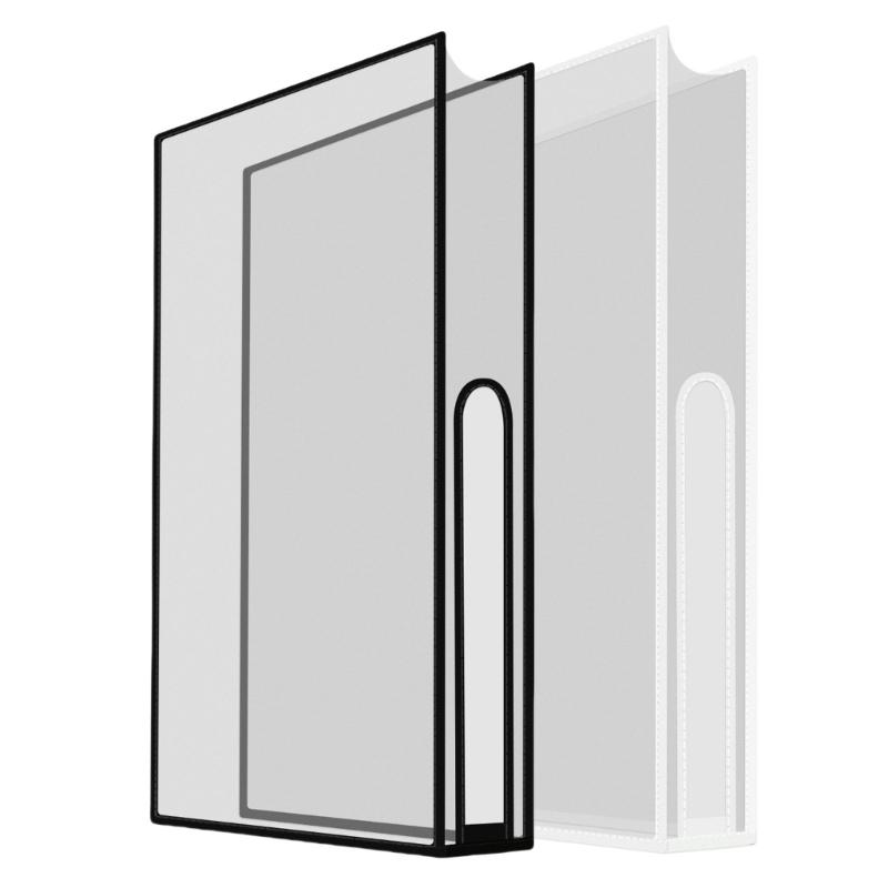 Universal Translucent Dust Shielding with Vertical Orientation Designs Gaming setups Accessory Suitable for P5 Consoles