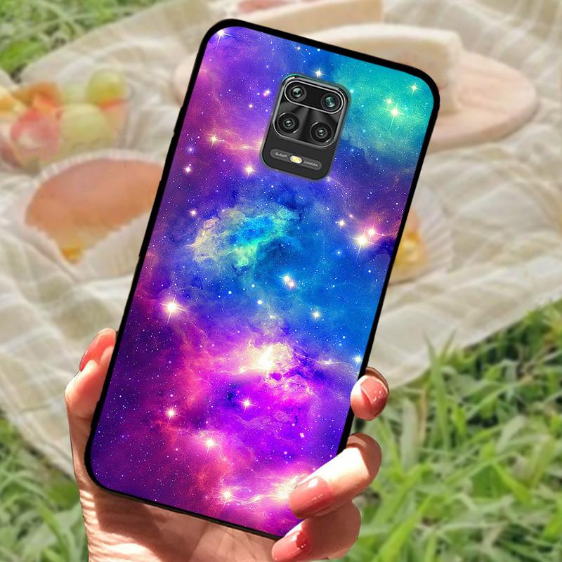 For Xiaomi Redmi Note 9 Cases Soft TPU Silicon Cartoon Phone Back Cover On Redmi Note 9 Pro Coque Note 9s Note 9 s Bumper Fundas