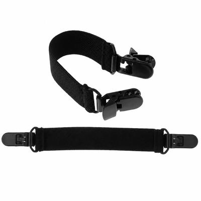 4 pezzi Cinghie per Stivali Riutilizzabili Cinghie Elastiche Regolabili con Clip Morsetti per Cinghie Stivali Equitazione Motociclistica