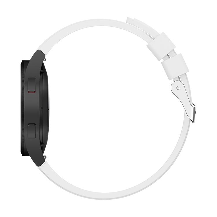 For Samsung Galaxy Watch4 Classic 46mm Silicone Watch Band(Midnight Blue)