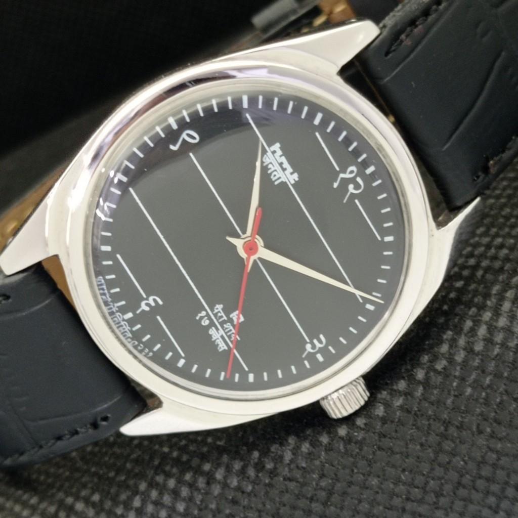 

USED HMT JANATA INDIAN MENS MECHANICAL WATCH a306724-1 Sku583d-a306724