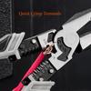 1Pc Universal Multifunctional Diagonal Pliers Needle Nose Pliers Hardware Tools Universal Wire Cutters Electrician Wire Pliers
