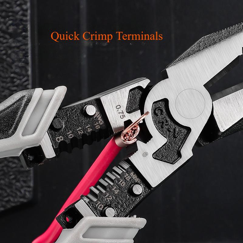 1Pc Universal Multifunctional Diagonal Pliers Needle Nose Pliers Hardware Tools Universal Wire Cutters Electrician Wire Pliers