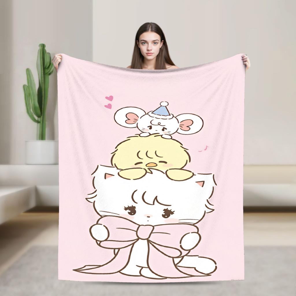 Пледы Mikkos Mousses Мягкие Теплые Декоративный Плюшевый Плед Уютный Диван Кресло Фланелевое Покрывало Покрывало для Дивана-Кровати