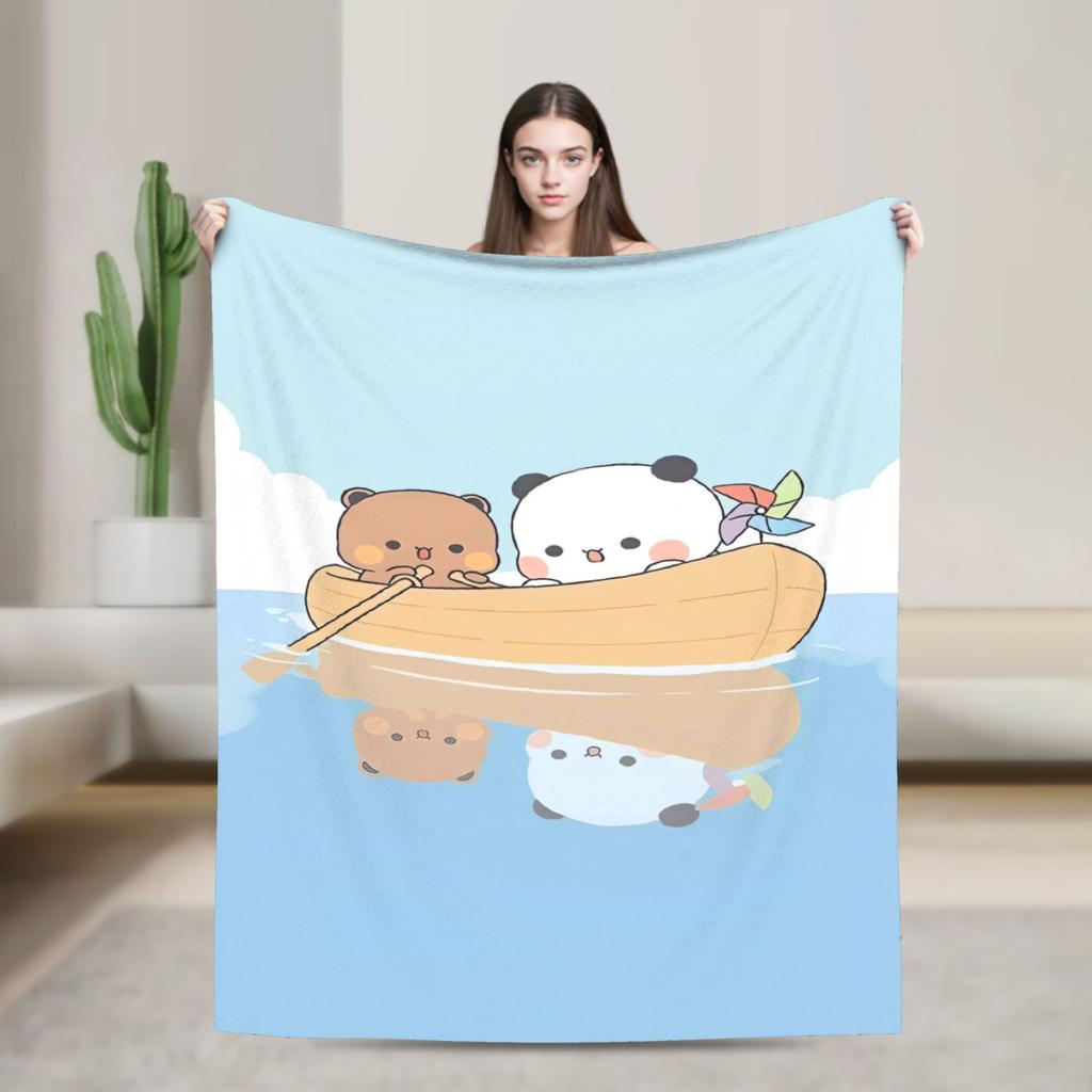 Weiche Decke Mädchen Jungen Camping Bubu Dudu Flugdecke Flanell Tagesdecke für Couch Sessel Sofa Bett Modische Sofa Bett Abdeckung