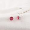 Pink Tourmaline 925 Solid Sterling Silver Earring, Handmade Gemstone Jewelry Earring, For Memorial Day