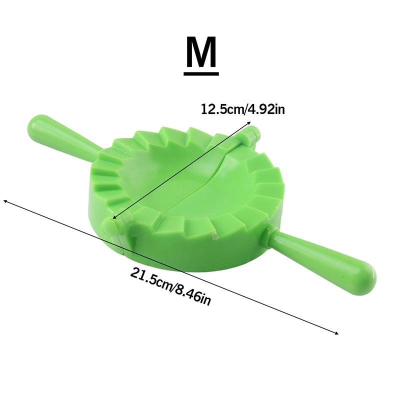 Manually Dumpling Maker Mold With Handle Dough Press Durable Plastic Multi-Color For Dumplings Cookies Pastry-Easy Use Kitchen