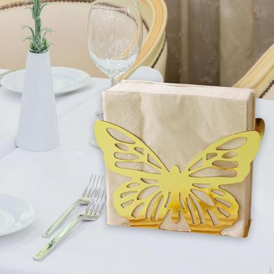 Butterfly Countertop Tissue Holder Organizer Freestanding Dispenser for Picnic Kitchen Party