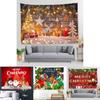 Atemberhängendes Weihnachtsteppich-Wandbehang für Heim- und Bürodekoration