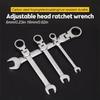 Car Repair Dual Heads Dual Heads Ratchet Wrench Quick Release 72 Teeth Reversible Ratchet Spanner Ratcheting Socket Spanner