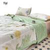 Yiyiai 100% Cotton Quilted Summer Comforter