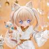 Blind Box BJD Doll 18 Scale BJD Articulated Figure Anime Figure Girly Gift Ages 15+ Made of PVC & ABS Costume Collector's Beast Island Hanging Card