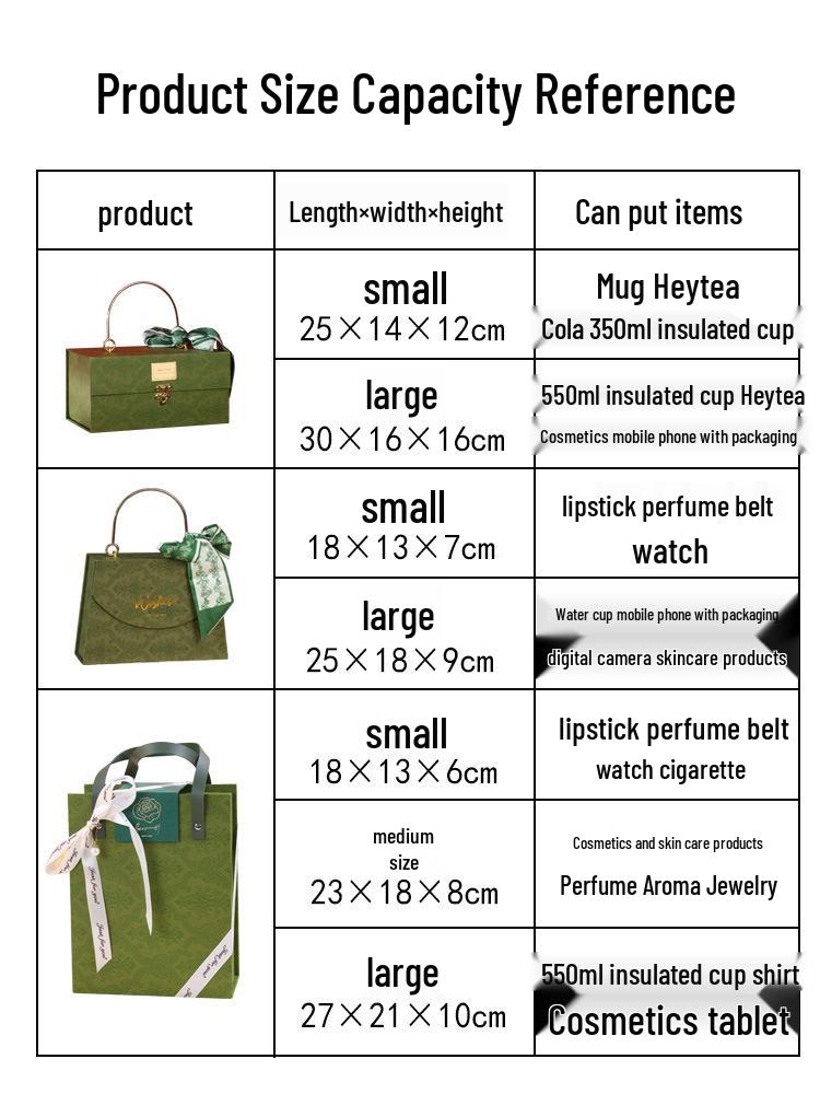 Exquisite High-End Kreative Geburtstags-Souvenir-Geschenkbox