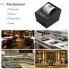 HOIN 80mm Thermal Receipt Printer with Auto Cutter USB Ethernet Interface Ticket Bill printing Compatible with ESC POS