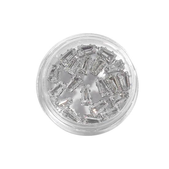 1 Beutel Nageldekoration Unregelmäßige Form Farbverlauf Zirkon Glänzend Exquisit 3D Nagelkunst Schmuck Maniküre Designs